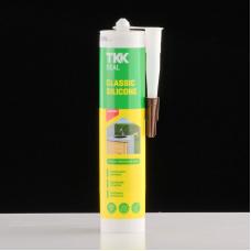 Герметик силіконовий  "TKK SEAL" коричневий, санітарний,  280 мл.