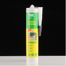 Герметик силіконовий  TKK SEAL сірий, санітарний,  280 мл.